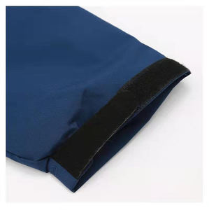 Extérieur solide polaire à capuche hiver chaud randonnée Camping veste unisexe thermique pull 100% Polyester personnalisé OEM ODM vente en gros - Product Image 3