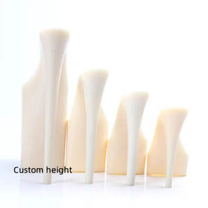 Botines de tacón de 5 cm para mujer, estilo coreano, con punta abierta, transpirables, de PU sólido, con hebilla metálica, sin cordones, para otoño e invierno - Product Image 3