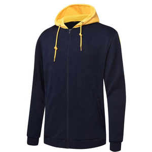 Venta al por mayor de alta calidad en blanco cremallera Sudadera con capucha personalizada de gran tamaño Puff impreso personalizado Sudadera con capucha hombre sublimación básicos sudaderas con cremallera - Product Image 1