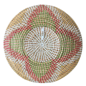 Decorative <b>Hanging</b> <b>Wall</b> Seagrass Plate - Hand Weaving <b>Wall</b> <b>Basket</b> - Product Image 3