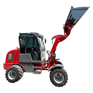 لودر رباعي الدفع متوافق مع الديزل وصديقا ، حالة مستعملة ، توجيه انزلاق صغير للنهاية الأمامية المدمجة لرافعة شوكية للمناظر الطبيعية - Product Image 2