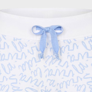 Ensemble t-shirt et short à manches courtes pour la vente en ligne 100% coton Ensemble t-shirt et short coupe ajustée pour femme - Product Image 6