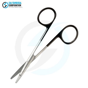 กรรไกรเหล็กกล้าด้วยมือพร้อมปลายทื่อเพื่อการผ่าตัดเนื้อเยื่อที่ปลอดภัยใกล้กับโครงสร้างสำคัญในขั้นตอนการผ่าตัด - Product Image 3