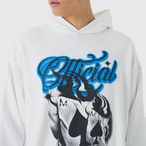 Sudadera con Capucha de Forro Polar para Hombre, Estilo Informal, Ligera, Holgada, Bordada, Moderna, Perfecta para Ropa Casual y Deportiva - Product Image 4