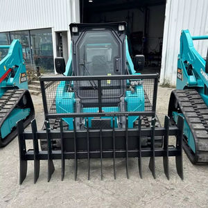 สำหรับรถตักล้อยางรุ่น SWTL4528 รถตักล้อยางแบบสกิดสเตียร์ เครื่องยนต์ดีเซลคูโบต้ามาตรฐานยุโรป Stage V ห้องโดยสารแบบปิด ปั๊มประสิทธิภาพสูง - Product Image 1