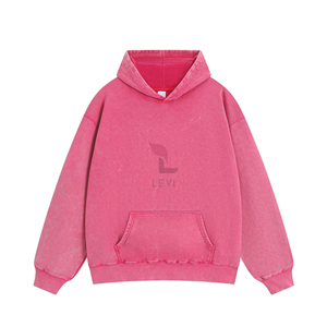 Sudadera con Capucha Premium de Corte Regular, Personalizada, de Mezcla de Algodón, Bordada, Anti-Pilling, con Estampado Personalizado para Hombre, de Algodón Grueso, a la Moda - Product Image 1