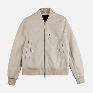 Blouson d'aviateur de luxe en cuir tendance de haute qualité pour l'hiver Vente promotionnelle sur mesure - Product Image 1