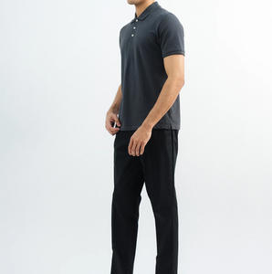 Logo personnalisé Golf pour chemises pour hommes Mélange polyester/coton Respirant et à séchage rapide Vêtements de sport de plein air écologiques - Product Image 2