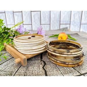 Brazalete Único de Cuerno de Búfalo, Hecho a Mano, Ecológico, Joyería de Moda Natural para Bodas - Product Image 4