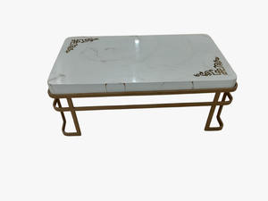 เก้าอี้ออตโตมานแบบทำมือทันสมัยทำจากโลหะงานประดิษฐ์ด้านข้างของโต๊ะทำด้วยมือสำหรับบ้านห้องนั่งเล่นโรงแรม - Product Image 3