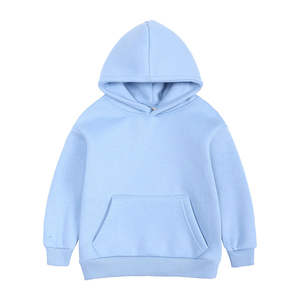 Personalizado recién llegado 2025 sudaderas con capucha para niños de secado rápido transpirable bordado 100% algodón orgánico para bebés niños niñas logotipo personalizado - Product Image 3