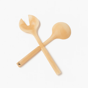 Serveur à salade en résine, ustensiles à salade, logo personnalisable, écologique, décoration de maison durable, cadeaux, fêtes - Product Image 6
