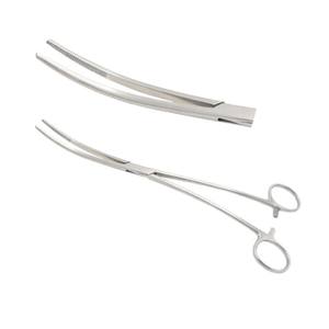 Bozeman คีมตกแต่งมดลูก10 'คีมผ่าตัดโค้งสแตนเลสด้วยมือ - Product Image 2