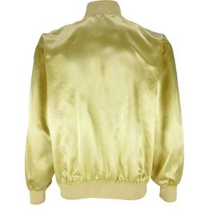 Veste de baseball personnalisée en satin de haute qualité pour hommes, tenue décontractée avec revêtement en tissu respirant pour les basketteurs universitaires - Product Image 2