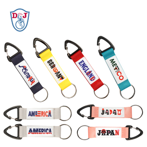 <b>Custom</b> RPET Fabric with Sublimation Label MEXICO <b>Key</b> Chain <b>Key</b> Fob for Souvenirs - Product Image 6