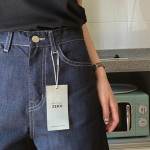 REALCOCO Wholesale Price Pants Products Customization Salted <b>Raw</b> Denim Short Pants - Product Image 4