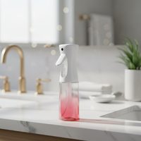 Bouteille Pulvérisateur Transparente à Haute Pression Continue 200ml 300ml 500ml 700ml Brume Fine Sérigraphie Distributeur Cosmétique en Plastique