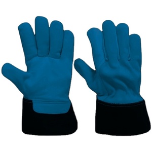 Gants de sécurité en cuir de vachette grainé robuste, antistatiques et résistants à l'abrasion, doux et confortables pour une utilisation quotidienne à la maison - Product Image 2