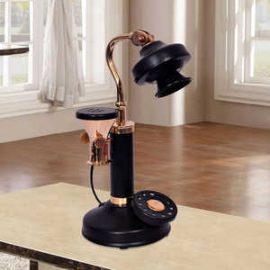 ClassicCall <b>Vintage</b> <b>Telephone</b> Sculpture Elegant Retro Metal Phone Decor for Home or Office for Collectors' Display - Product Image 2