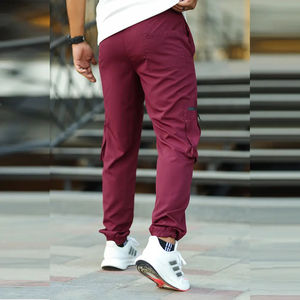 2025กางเกงวิ่งแบบมีเชือกรูดสำหรับผู้ชายกางเกงวิ่งออกกำลังกายผ้ารัดรูปผ้ายืดสำหรับเล่นกีฬา - Product Image 2