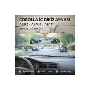 Espejos Retrovisores Interiores de Ajuste Perfecto para Toyota Corolla 1988-2001 - Fácil Instalación - Product Image 3