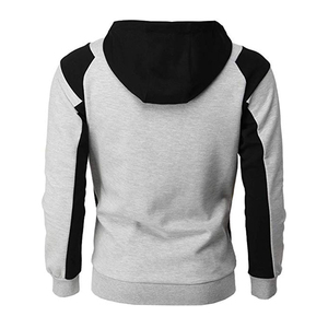Cómodas y elegantes sudaderas con capucha de algodón de gran tamaño de alta calidad personalizadas en blanco de algodón para hombres ropa informal sudaderas con cremallera para hombres - Product Image 6