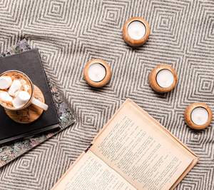 Bougeoir votif mural en bois fait à la main en métal poli brillant décorations de noël usine en gros pour la décoration de la maison - Product Image 6