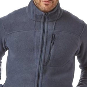 Vestes en polaire pour hommes en coton polyester teint uni Vêtements d'extérieur légers, chauds et confortables pour une utilisation en extérieur automne-hiver - Product Image 4