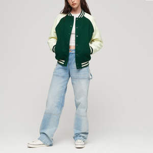 Venta al por mayor Oem de alta calidad Universidad Famu Varsity chaqueta para hombres y mujeres Lettermen chaqueta hecha en Pakistán - Product Image 4