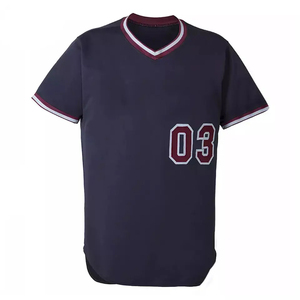 เสื้อซอฟต์บอลผ้าโพลีเอสเตอร์100% ระบายอากาศได้ดีพร้อมโลโก้ทีมออกแบบได้ตามต้องการ - Product Image 5