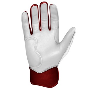 Gants de frappeur de baseball et softball de grande qualité, à manchette courte, avec paume en cuir antidérapante LBBG-0044 - Product Image 6