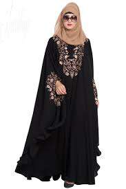 Abaya longue brodée avec manches Idéal pour toute la saison et pour un usage quotidien Designs Hot Selling USA - Product Image 2