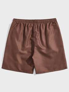 100% pantalones cortos de gimnasio de nailon de nuevo diseño personalizado para hombres, pantalones cortos deportivos con estampado elástico de cintura media transpirable de estilo callejero, pantalones cortos calientes - Product Image 4