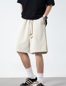 Short avec impression de logo personnalisé Can Short de fitness décontracté pour hommes Short d'entraînement de course à pied - Product Image 4