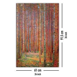 Gustav Klimt Paper <b>Poster</b> 'Fir Forest' for Wall Decor - Product Image 5