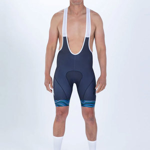 Pantalones Cortos de Ciclismo Acolchados Transpirables de Alto Rendimiento para Hombre, para Carreras de Larga Distancia y Entrenamiento en Bicicleta de Carretera - Product Image 1