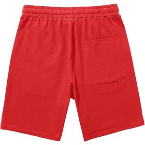 Short confortable pour homme avec taille élastique, poches latérales, tenue décontractée pour l'été - Product Image 2