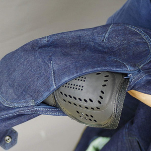 แจ็คเก็ตมอเตอร์ไซค์เดนิมระบายอากาศดีไซน์สวย พร้อมแผ่นป้องกัน CE คุณภาพสูง บริการ OEM สวมใส่สบาย ลายพิมพ์สวยงาม - Product Image 5