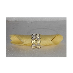 ผ้าเช็ดปากคริสตัลตกแต่งลายธรรมชาติ,อุปกรณ์ตกแต่งแหวนผ้าเช็ดปากประเภทอาเกต Geode แหวนผ้าเช็ดปาก - Product Image 1
