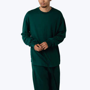 Wholesale Streetwear Long Sleeve T <b>Shirt</b> Customized Heavyweight Long Sleeve T-<b>shirt</b> <b>for</b> <b>Men</b> - Product Image 2