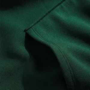 Sweat à capuche unisexe oversize en molleton uni, doux et décontracté, 100 % coton, pour l'hiver, usage quotidien, chaud et coupe ample - Product Image 4