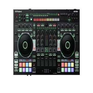 Controlador de DJ Profesional de Grado Industrial, Nuevo DJ-808 de 4 Canales, Serato DJ Pro Blade OEM, Personalizable, de Aluminio y Acero al Carbono - Product Image 3