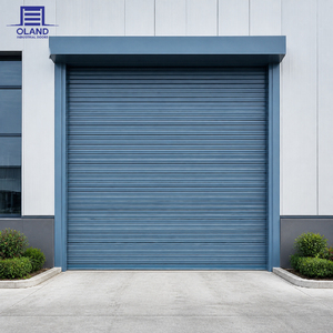 Puertas Enrollables <span class=keywords><strong>de</strong></span> Aluminio y Acero al Por Mayor, Puerta Enrollable Aislante con Control Remoto - Product Image 4