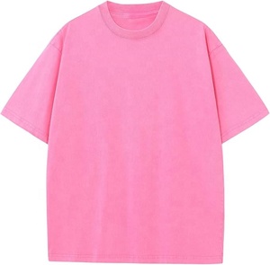 Camiseta de Algodón 100% Ecológico con Estampado Serigrafiado, Lavado Ácido, Estilo Vintage Desgastado, Ajuste Holgado Hip Hop, Tallas de EE. UU. - Product Image 5