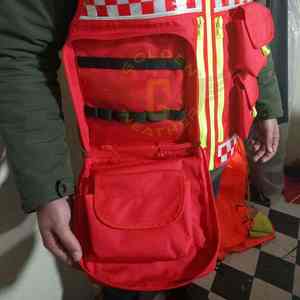 Vêtements de travail routier, veste de sécurité médicale, veste de sauvetage, vêtements de sécurité réfléchissants haute visibilité, uniforme de garde de sécurité rouge, veste tactique - Product Image 4