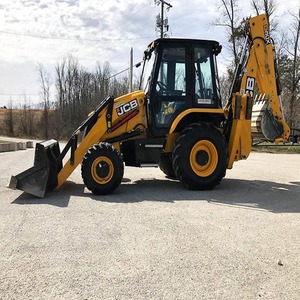 Chargeuse-pelleteuse JCB 3cx haute performance avec godet de rétrocaveuse, meilleure machine de chantier avec pompe à moteur et composants PLC essentiels - Product Image 6