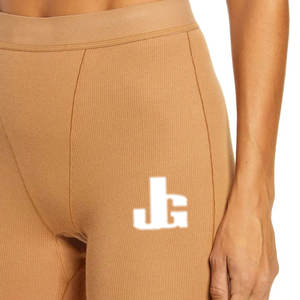 Mallas deportivas personalizadas de alta calidad para mujer, pantalones elásticos de cintura alta de secado rápido transpirables sólidos para la venta en línea - Product Image 5