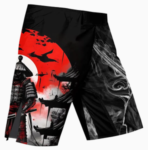 Vente en gros d'usine de shorts extensibles de grande taille pour le combat MMA Kick Boxing Muay Thai Arts martiaux Basketball Wear Shorts - Product Image 5