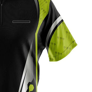 T-shirt de fléchettes personnalisable en jersey pour hommes de grande taille avec équipe de conception gratuite d'usine populaire haute performance - Product Image 3