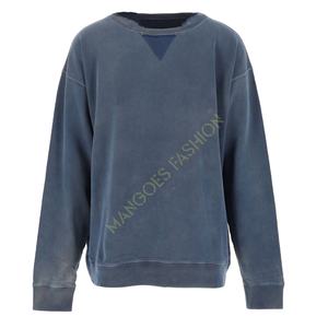 Sudadera con Capucha de Jersey Grueso de Mangoes Fashion, Lavada, Estilo Holgado y Relajado, 4 Detalles de Costura Trasera, Mangas Largas, Algodón/Bambú - Product Image 1